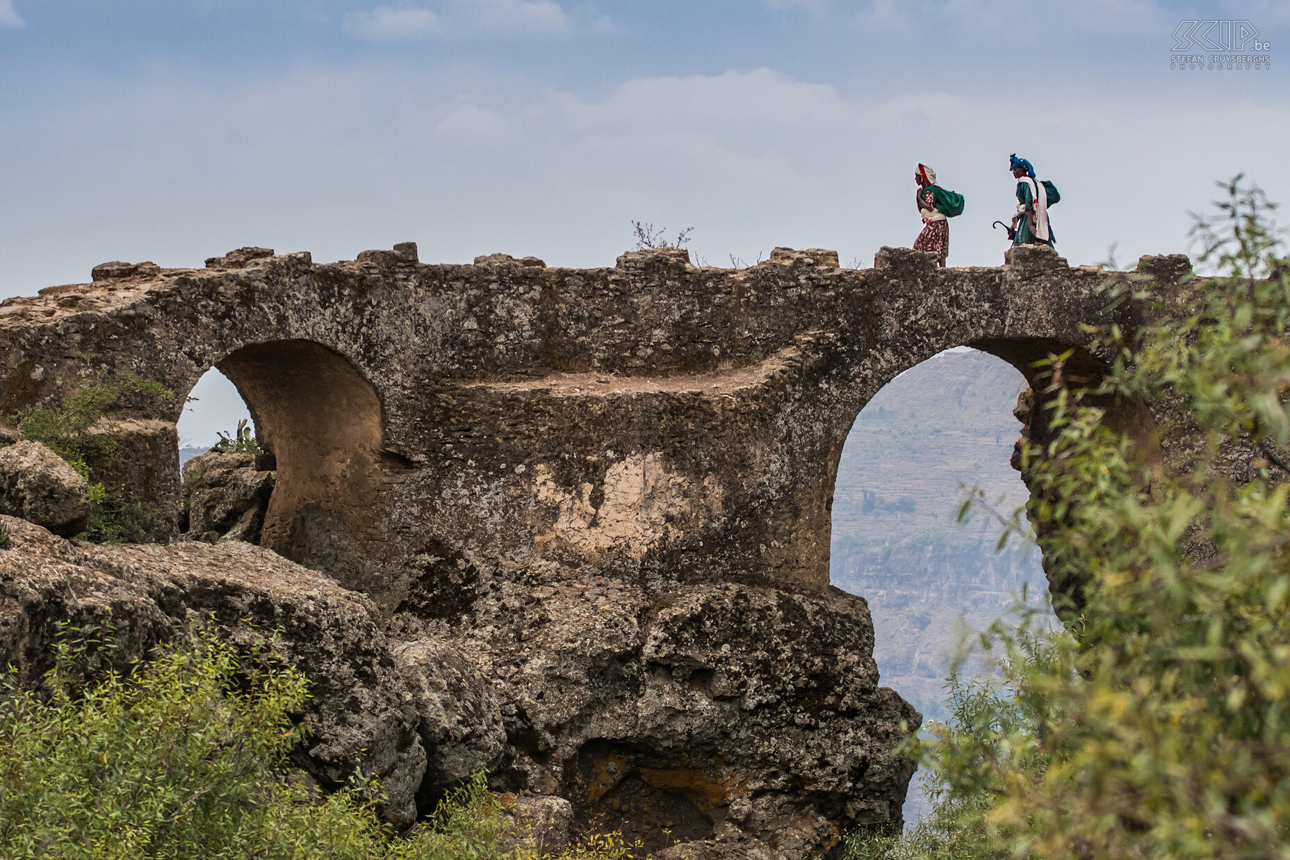 Debre Libanos - Portugese Bridge The Portugese Bridge was built in the 19th century by Ethiopians, albeit in the old Portuguese style Stefan Cruysberghs